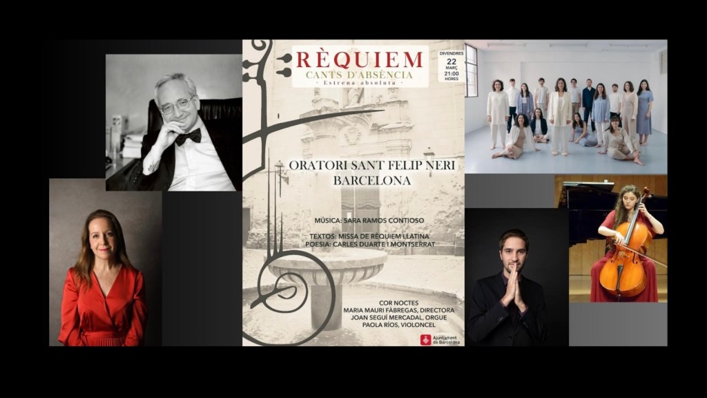 Estreno de Rèquiem, Cants d’Absencia (22-3-2024)