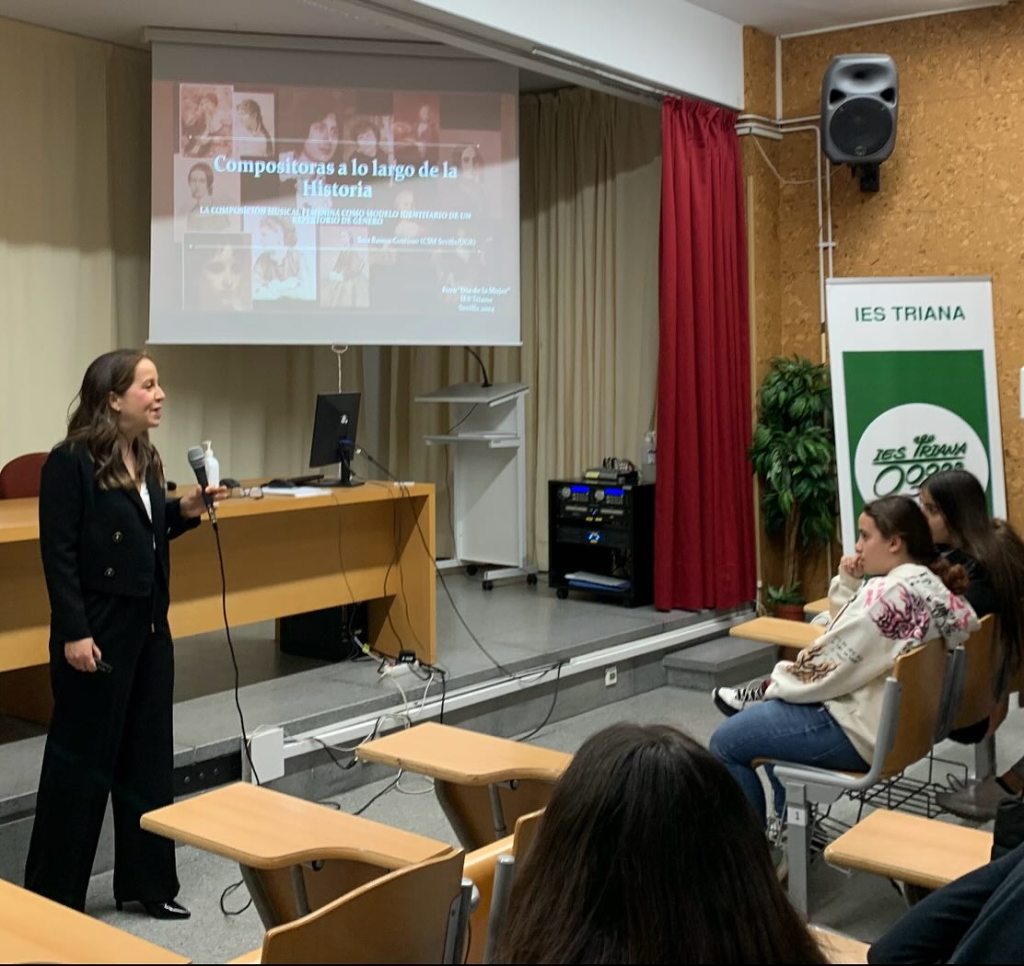 Conferencia 8M Mujeres Compositoras&nbsp;(8-3-2024)